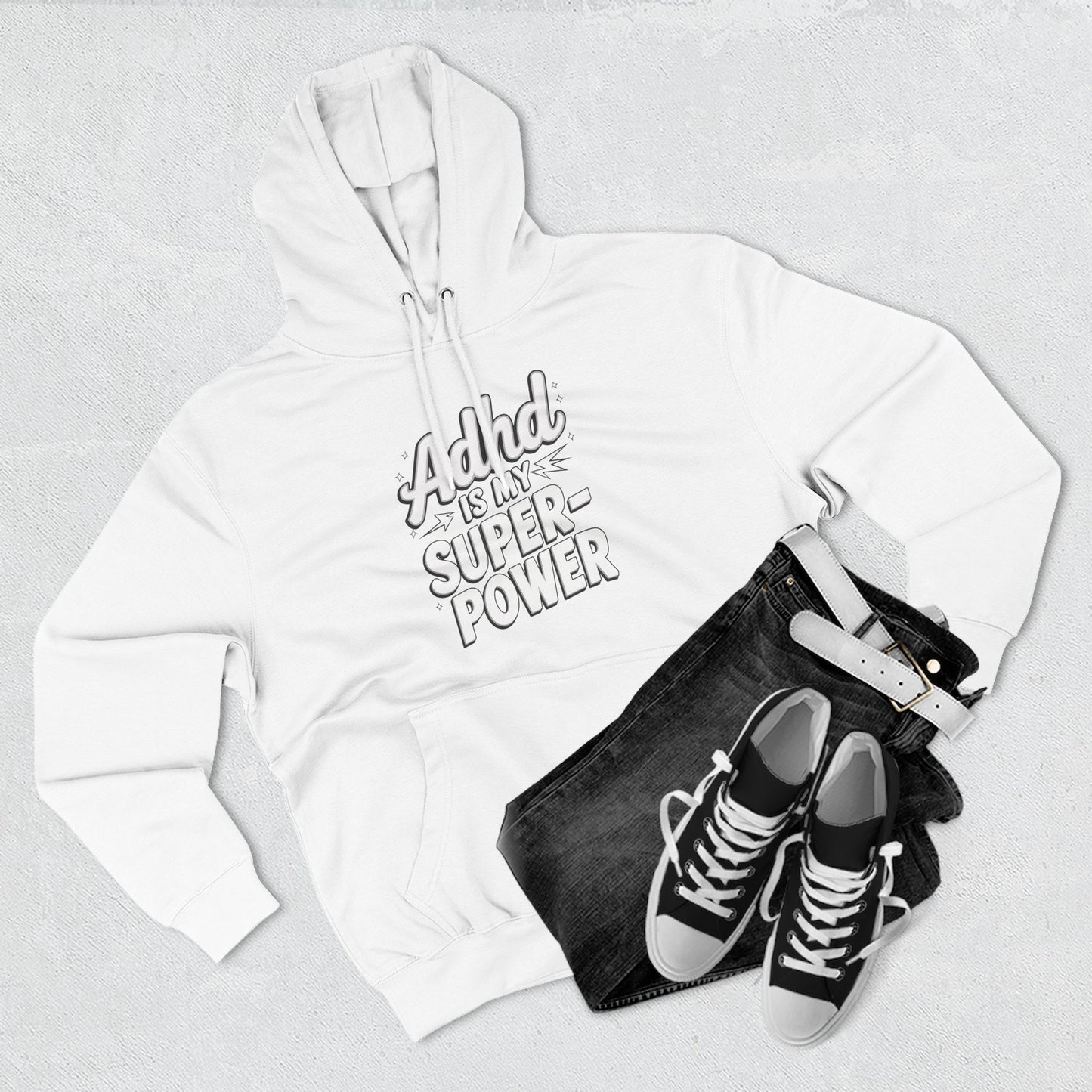 ADHD Is My Superpower β Bold & Empowering Hoodie π§
