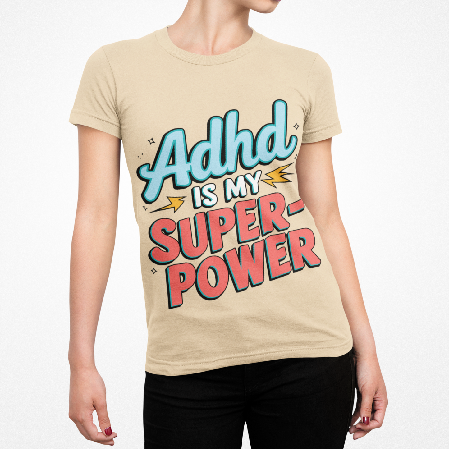 ADHD Is My Superpower β Empowering Graphic Tee π₯